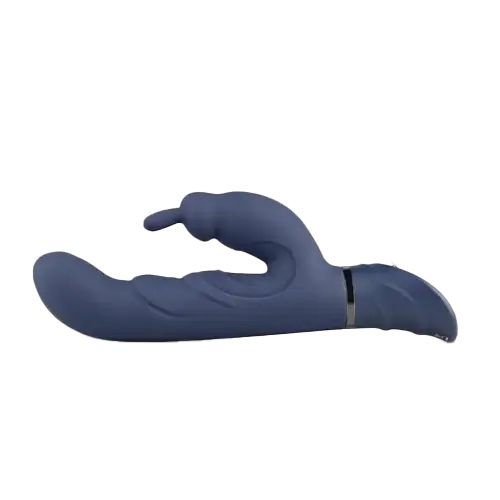 EasyToys - Midnight Rabbit - Vibromasseur point G - Bleu