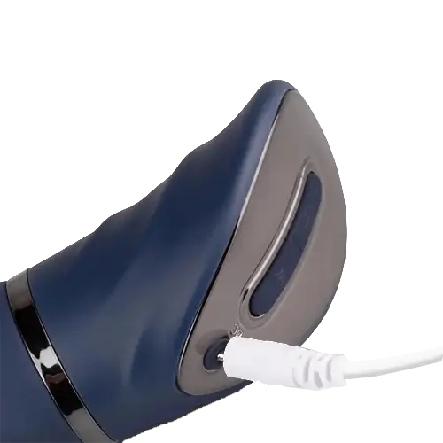 EasyToys - Midnight Rabbit - Vibromasseur point G - Bleu