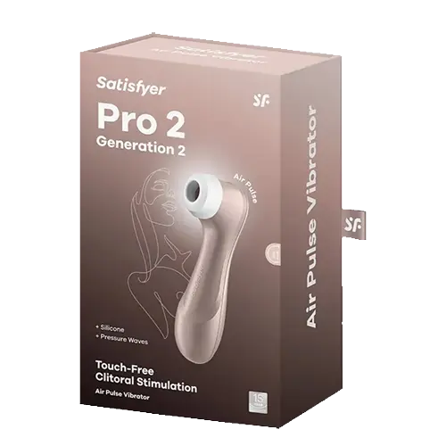 Satisfyer Pro 2 Génération 2 - Stimulateur clitoridien à air pulsé profil